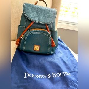 Dooney & Bourke Medium Murphy teal backpack
